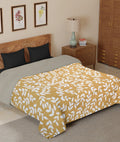 cozyland Presents Ultrasonic Super Soft 180 TC Reversible AC Comforter for Single Bed  Blue