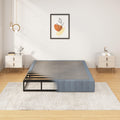 SHLAND Box Spring Full 9-Inch, Heavy Duty Metal Full Size Box Springs Mattress Foundation with Fabric Cover,Easy Assembly