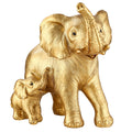 Ylncicn Elephant Statue - Elephant Decor - Mom Gifts - Elephant Gifts for Women - Home Decor Office Bookshelf TV Stand Living Ro