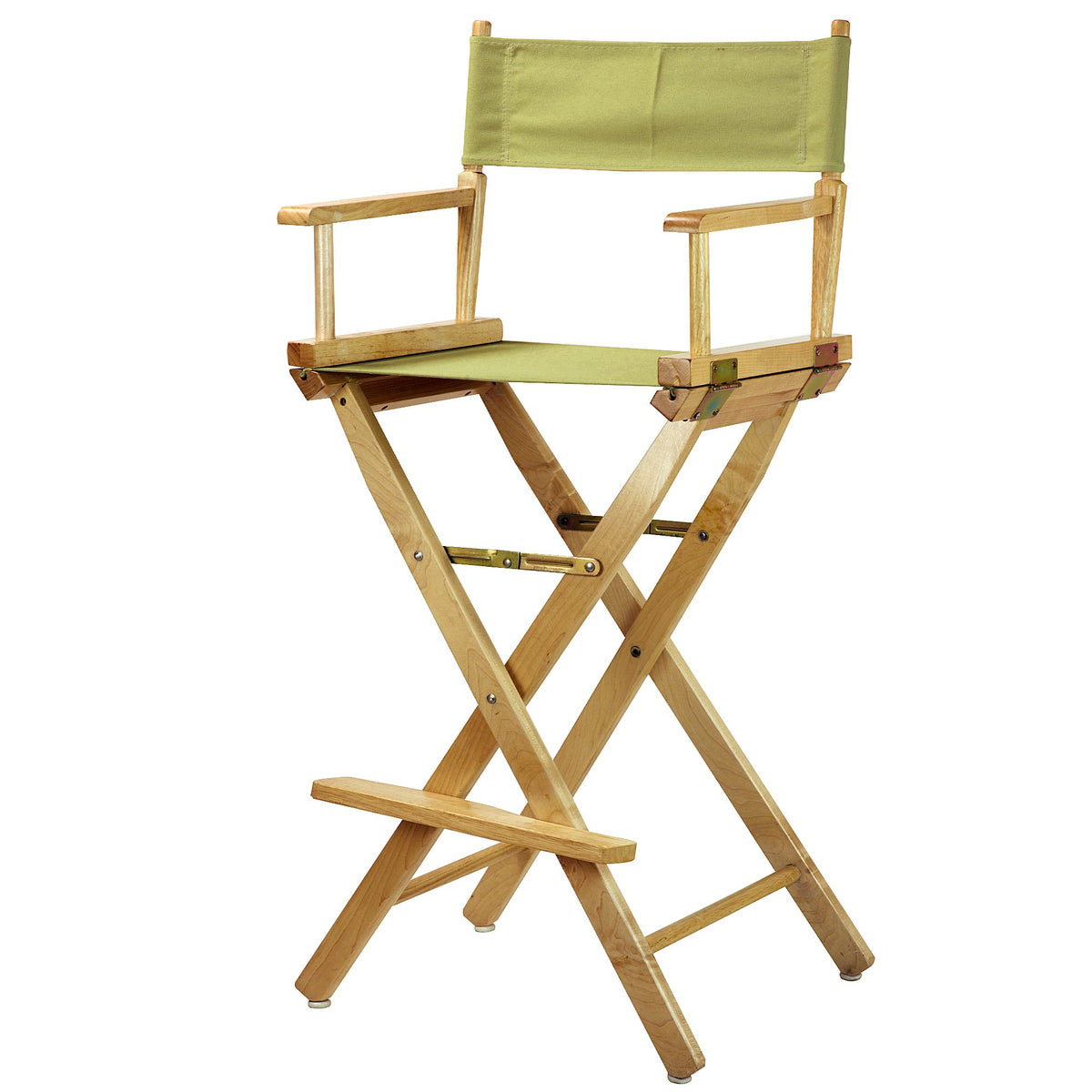 Casual Home 230-00/021-91 Director Chair 30&quot; - Bar Height Natural Frame/Sage Canvas