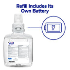 PURELL CS8 Automatic Hand Soap Dispenser, White, for 1200 mL PURELL CS8 Soap Refills (Pack of 1) - 7830-01 - Manufactured by GOJO, Inc.
