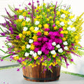 TSTWETO 20 PCS Artificial Flowers for Outdoors, Artificial Plants Outdoor Fake Flowers UV Resistant, Outdoor Fake Plants Plastic