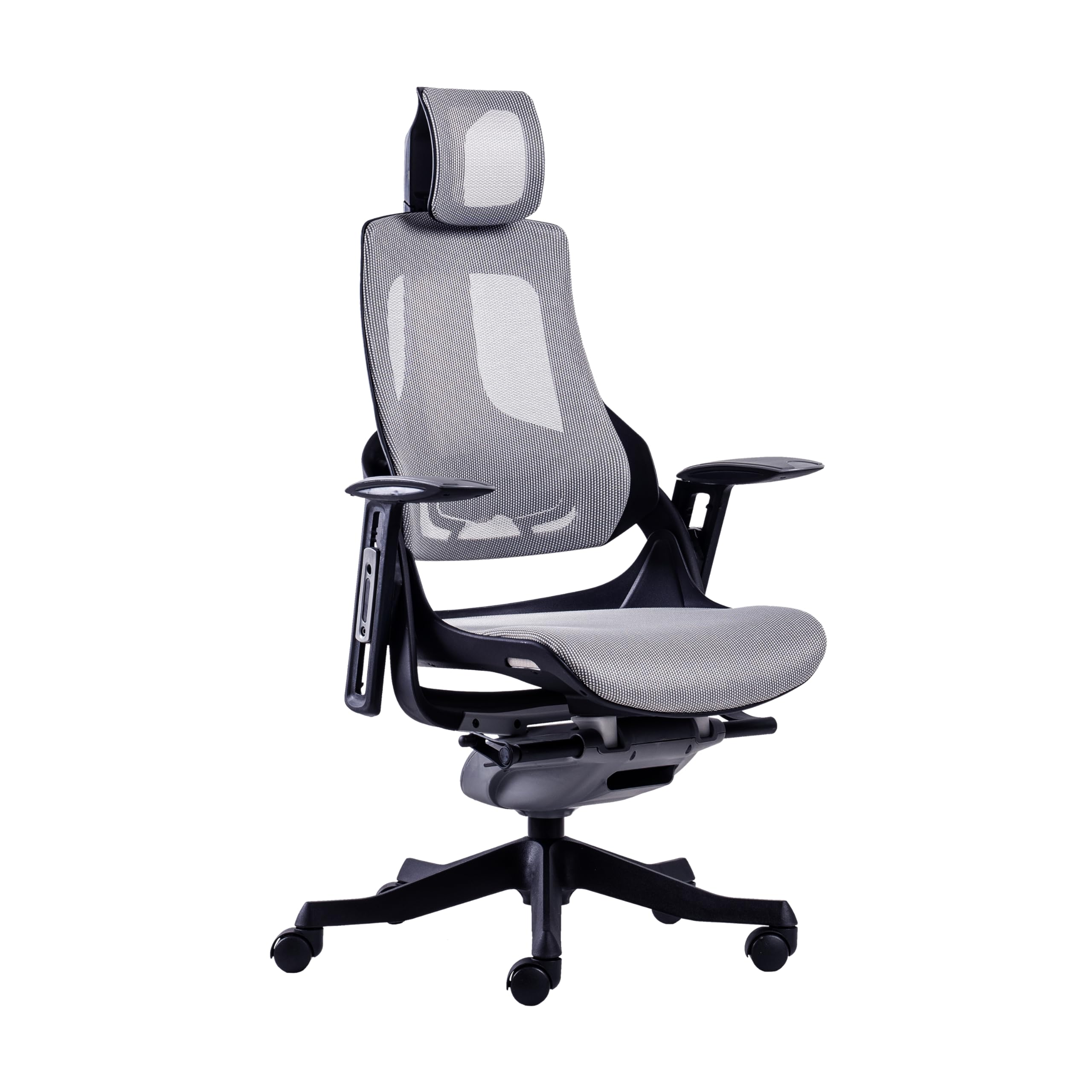 Ergonomic Executive Chair With Adjustable Reclining Backrest, Mesh Seat & Back, Height-Adjustable Seat & Headrest, Tilt Control, And Multi-Directional Armrests – Modern Design For Up To 280Lbs