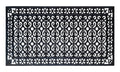 A1Hc Large Floor Mat, Natural Rubber, 30   X60   , Ideal For Outside Entryway, Scrapes Shoes Clean Of Dirt & Grime, Heavy Duty D