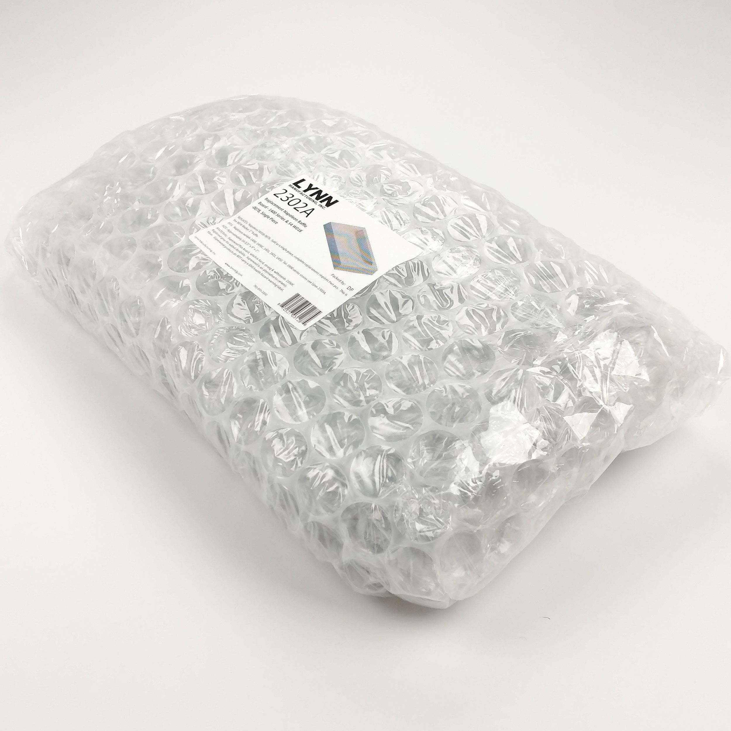 Replacement Napoleon Baffle Board, 1400 Series & S4, W010-3561, W018-0078, Single Piece, 2302A