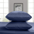 Threadmill King Size Pillow Cases 2 Piece Set | 1200 Thread Count 100% Supima Cotton Pillow Covers, Luxury Smooth Solid Sateen |