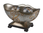 Ok Lighting 8"H Theos Decorative Bowl With Spheres