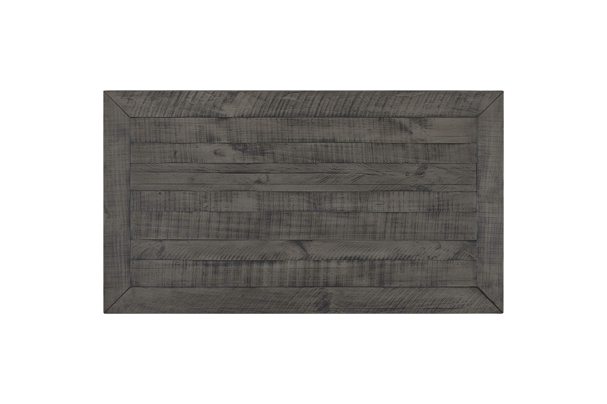 Martin Svensson Home Monterey Solid Wood Coffee Table White With Grey Top