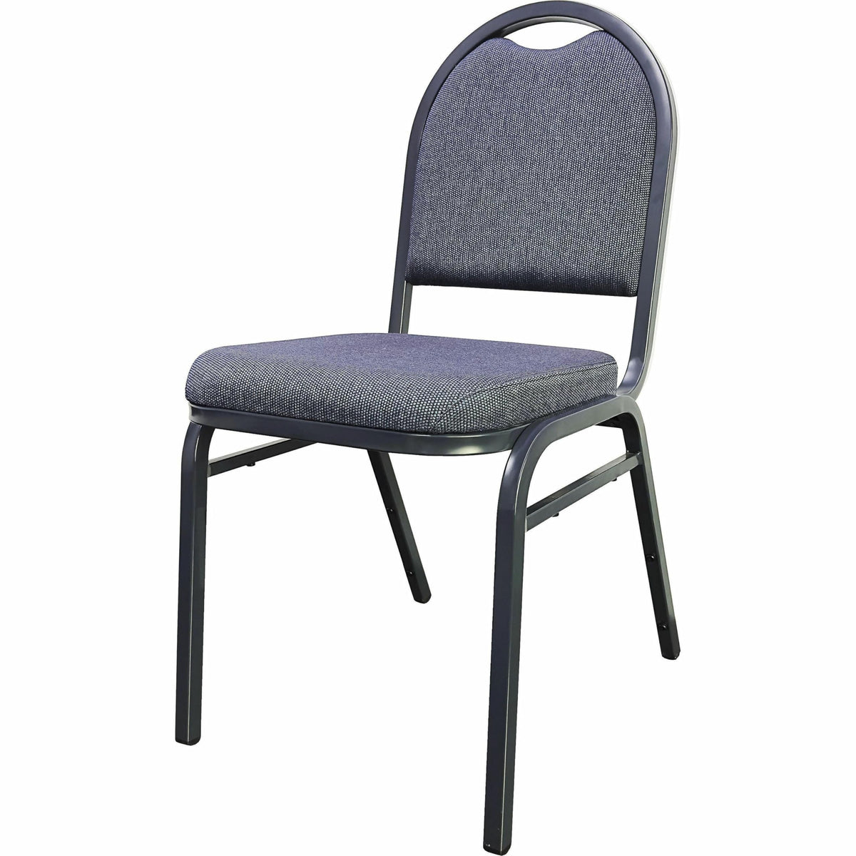 Lorell Round-Back Stack Chair (Pack of 4)