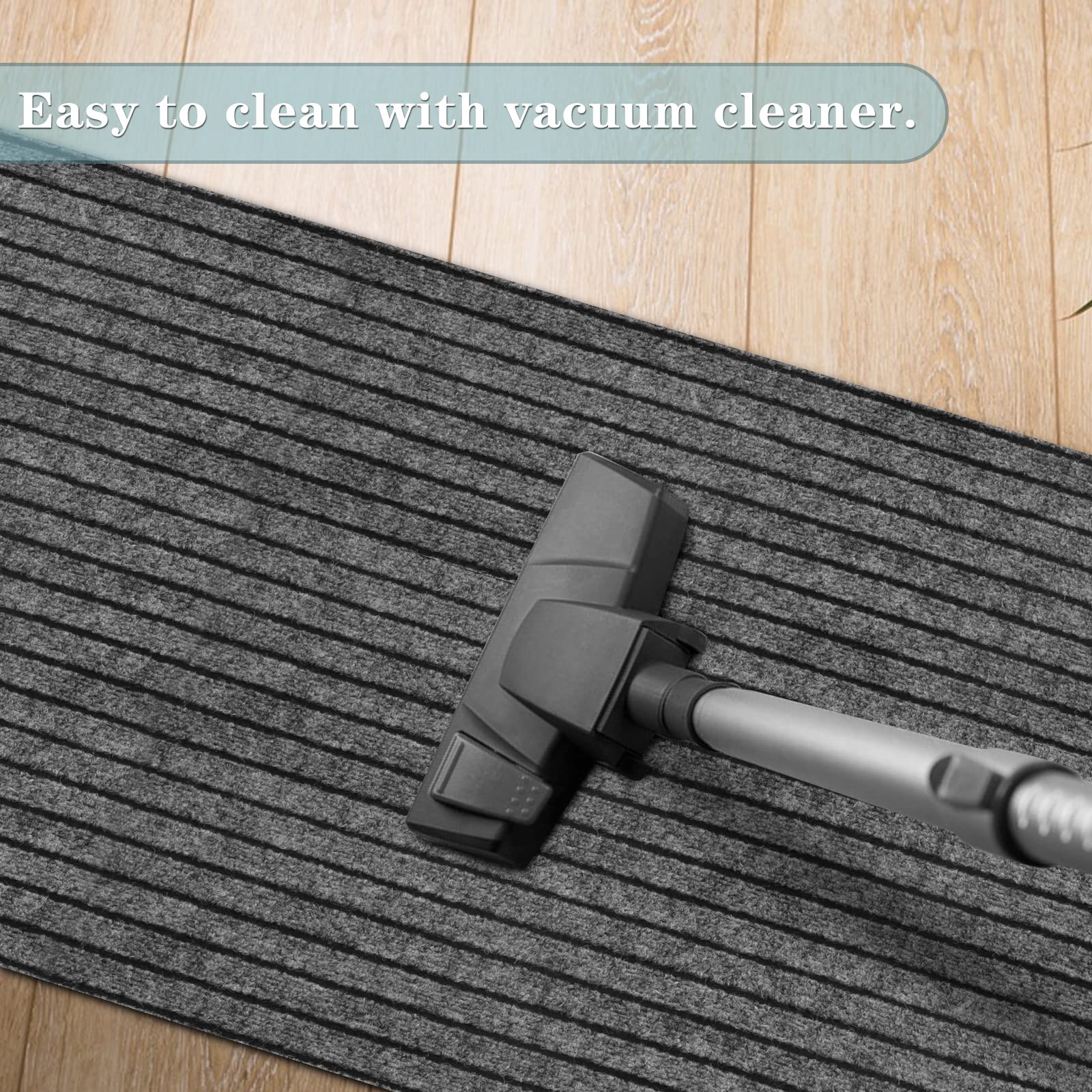 Runner Rug 4Ft X 77Ft, Ayoha 2'-82' Utility Carpet Runner For Entryway Hallway Aisles Balcony Garages, Area Rugs With Non-Slip R