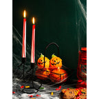 Candwax 12 Inch Taper Candles Set Of 12 - Unscented Candles Taper Burning For 10 Hours - No Drip Bleeding Taper Candles Ideal As