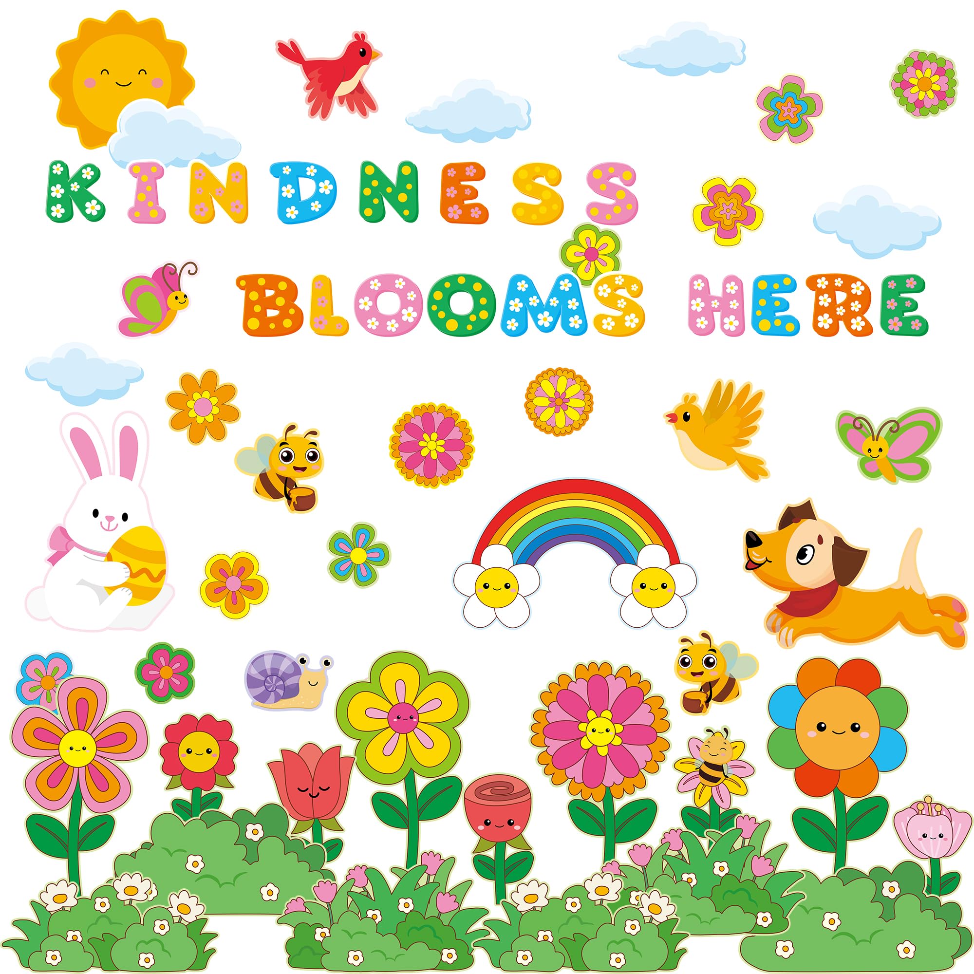 Spring Bulletin Board Decorations Set,Spring Classroom Decorations,March Bulletin Board Decorations And Reading Bulletin Board S