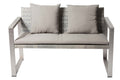 Pangea Home Chester Sf Brshgy Sofa, Grey