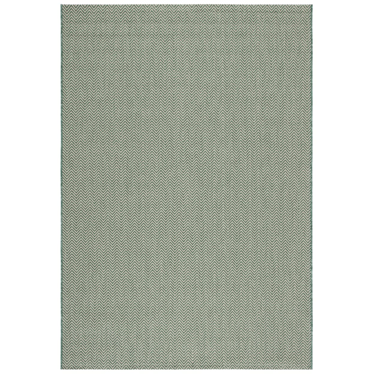 SAFAVIEH Courtyard Collection Accent Rug - 2' x 3'7'', Dark Green & Beige, Non-Shedding & Easy Care, Indoor/Outdoor & Washable-I