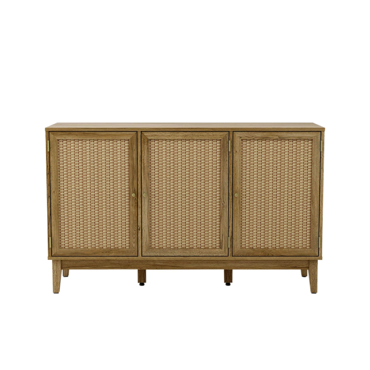 Anderson Teak Bodrum 50&quot; Wide Rattan Sideboard, Extra Large, Brown