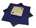Tablanket Picnic Table with Gray Tabletop and Royal Blue Blanket