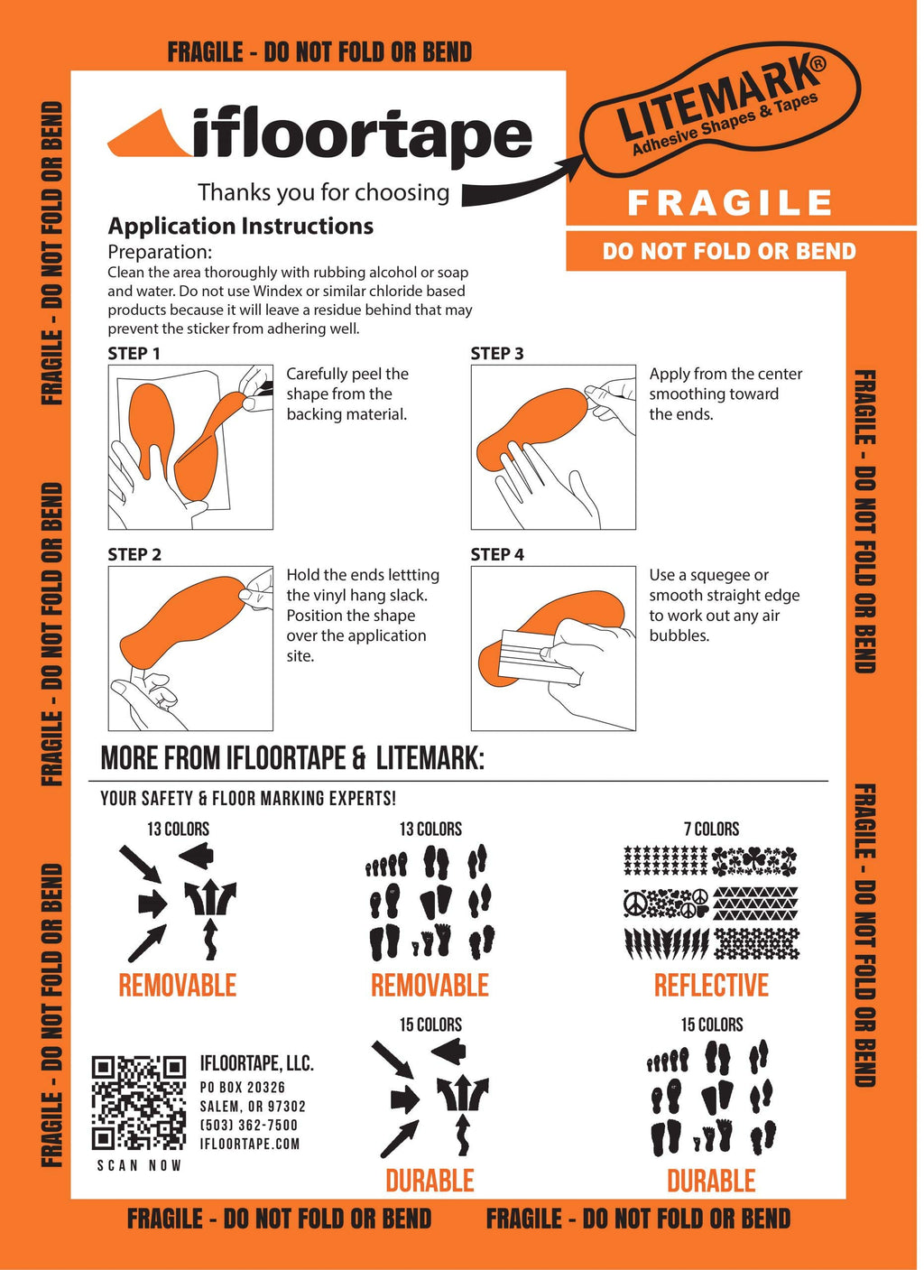Litemark Durable Gloss Finish Golden Yellow 4 X 4 Inches Round Arrow Decal Vinyl Stickers | Great For Floors, Ceilings, Walls, A