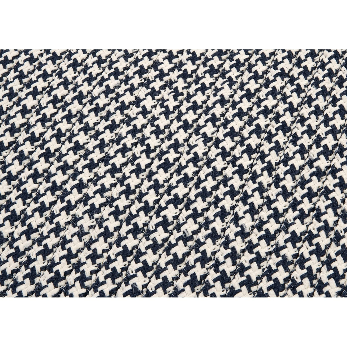 Colonial Mills Houndstooth Doormats - Navy 30&quot; X 48&quot;