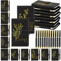 Spakon 50 Sets Christian Gifts Bulk Church Leather Notebook with Pen Pastor Appreciation Gifts Clergy Sunday School Teacher Pray