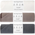Hahafelt 3 Pack Hot Yoga Towel Non Slip 72  x 26  Extra Large Microfiber Yoga Mat Towel with Grip Dot Absorbent Sweat Anti-Slip 
