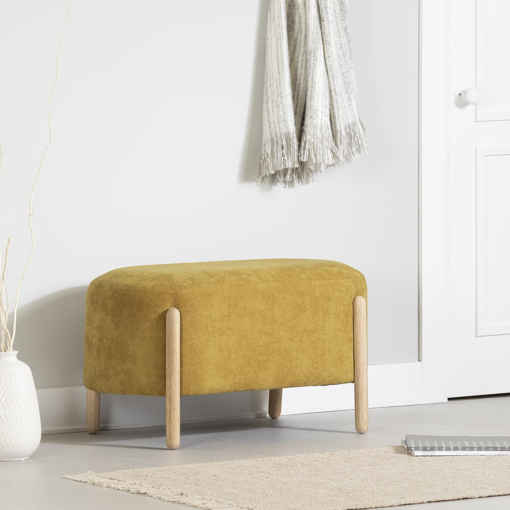 South Shore Kodali Bench, Yellow