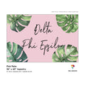 Pro-Graphx Delta Phi Epsilon Greek Sorority & Fraternity Flag Officially Licensed, Tapestry, Display Banner, Sign, Letter Patter