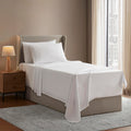 Nestl Twin Sheets Set - 3 Piece Twin Bed Sheets, Deep Pocket, Hotel Luxury, Extra Soft, Breathable And Cooling, Stone Blue Sheet