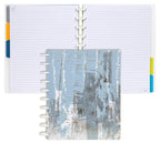 Talia Discbound Notebooks, Planner, Customizable, (Xluxe 2 Sky, Midsize (7.5In X 9.75In))