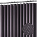 Clara Clark Purple Shower Curtain - Waterproof Shower Curtains For Bathroom, Waffle Shower Curtain Fabric, Heavy Duty Bathroom C