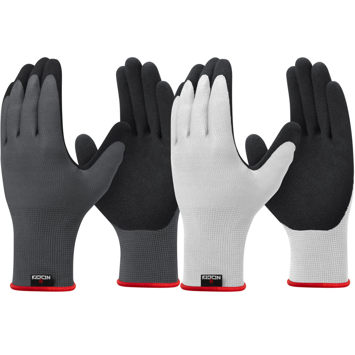 Nocry Gardening Gloves For Women With Strong Grip And Touchscreen Tips - Ultra-Breathable, Lightweight Snug Fit - Durable Abrasi