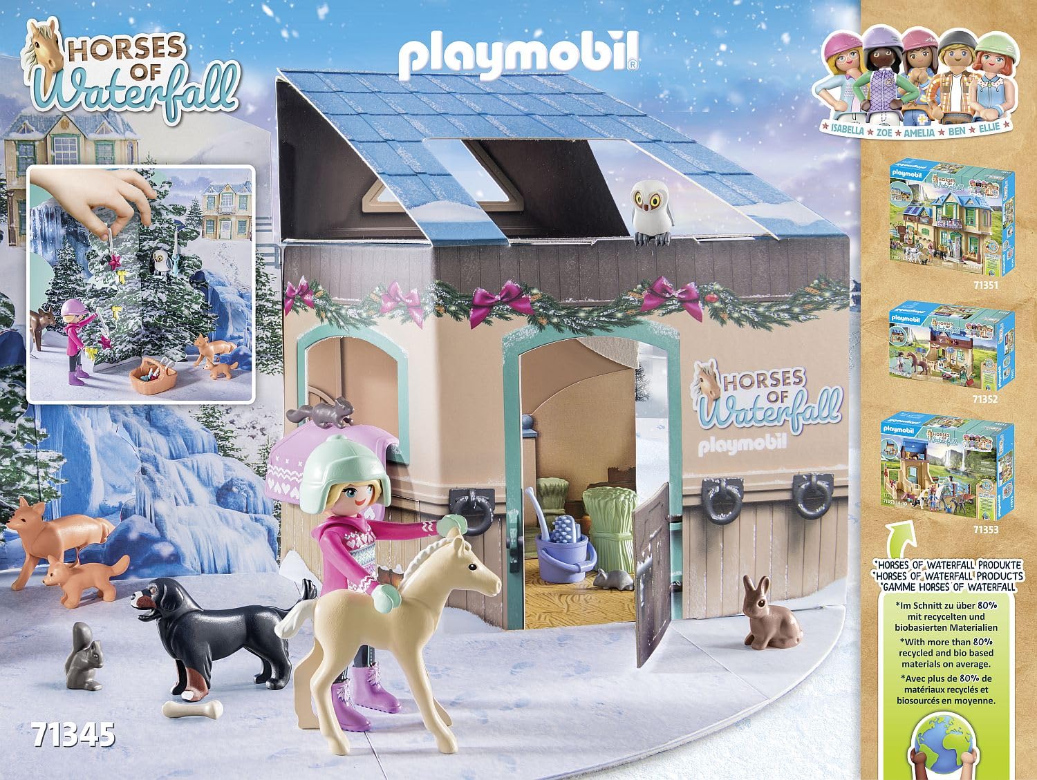 Playmobil 2023 Advent Calendar - Christmas Sleigh Ride