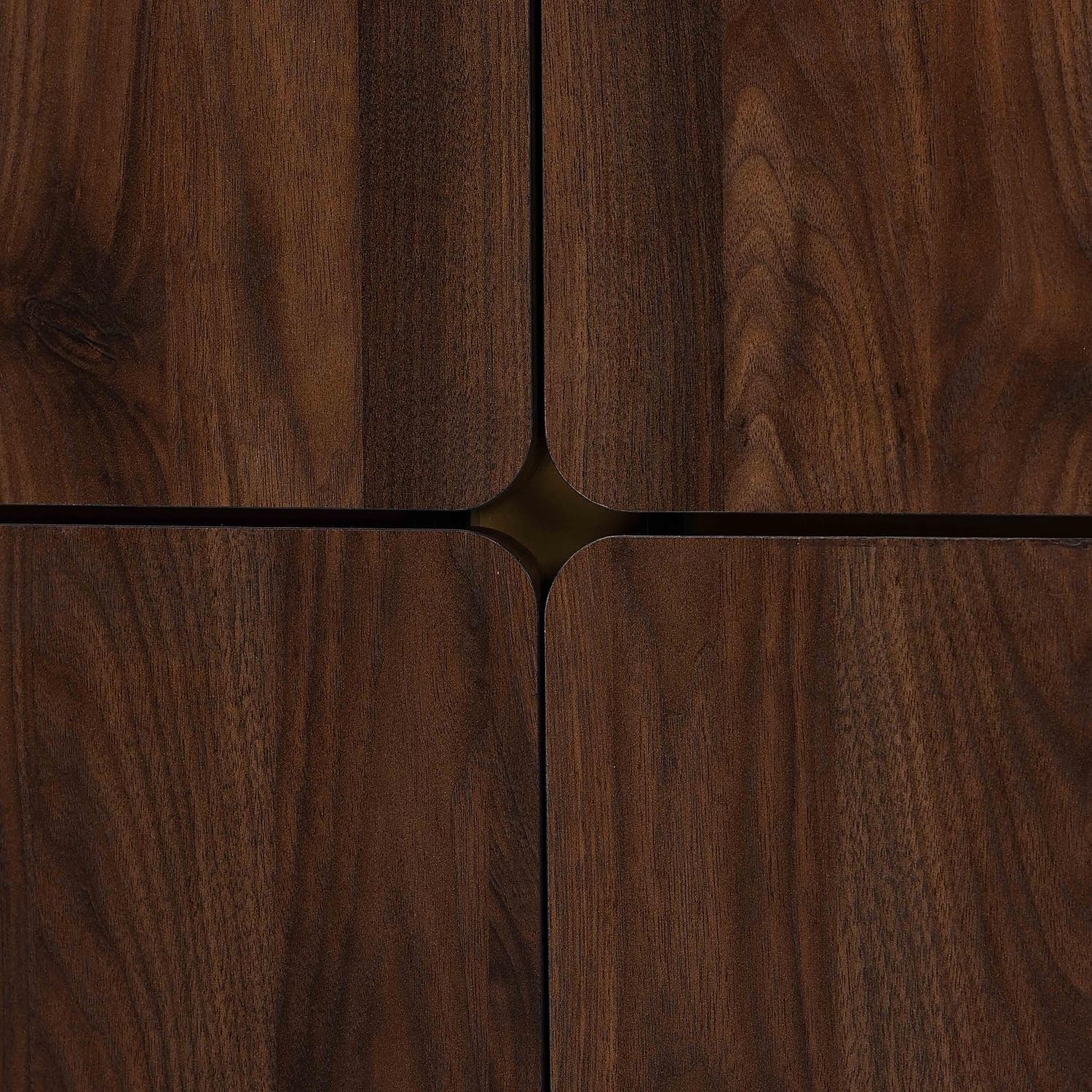 Baxton Studio Graceland Mid-Century Modern Transitional Walnut Brown Finished Wood Shoe Cabinet