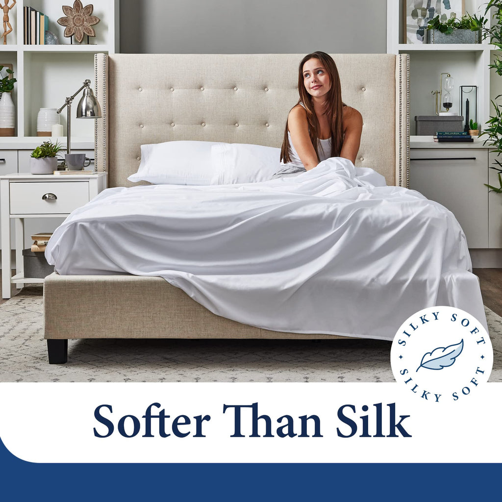 Cosy House Collection Everyday 1500 Series Bed Sheet Set - Ultra Soft & Cool Hotel Luxury Bedding - Deep Pocket - Wrinkle, Stain