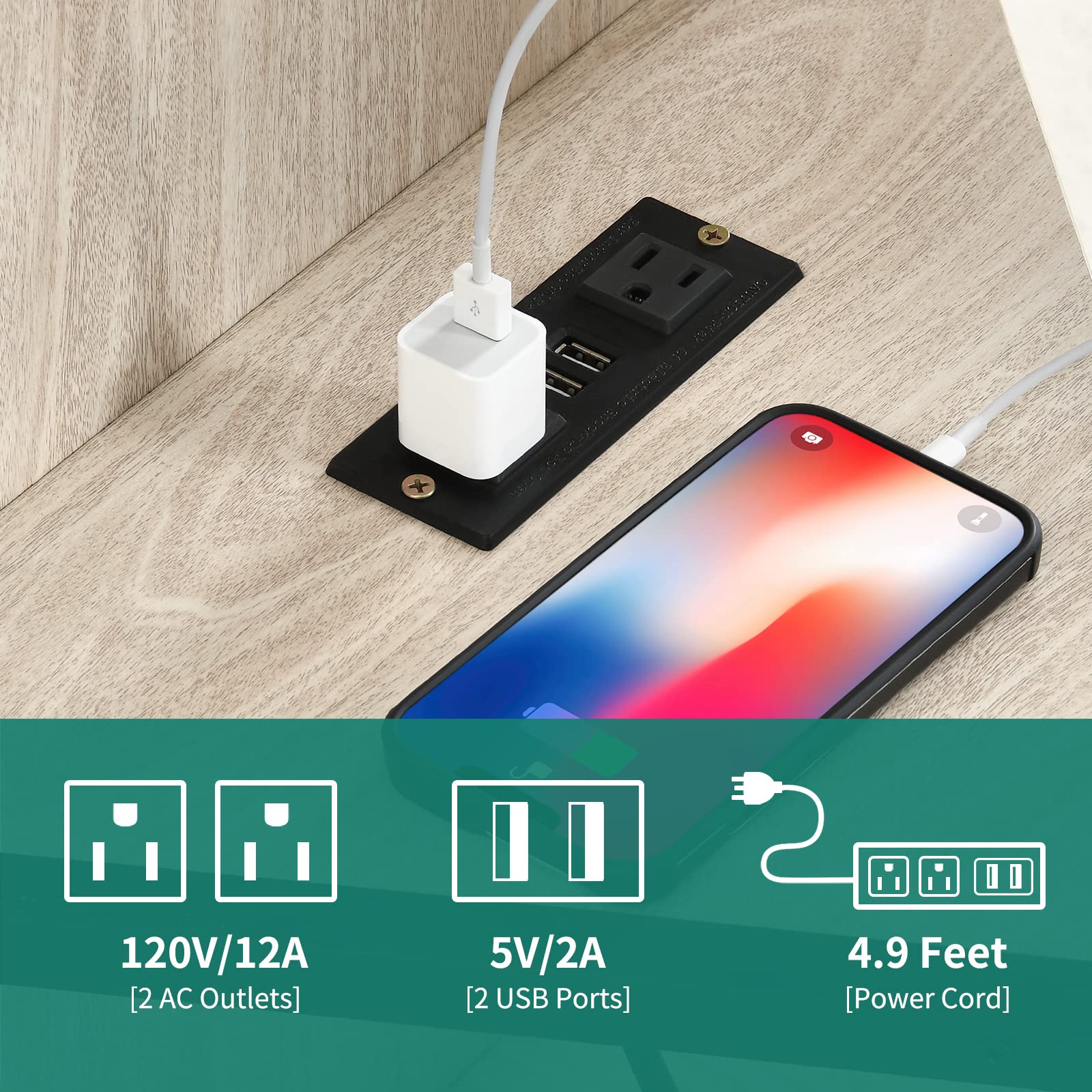 Yitahome Corner Tv Stand For Tvs Up To 55/50 Inch With Power Outlet, Modern Farmhouse Entertainment Center, Wood Tv Media Console With Storage Cabinets Shelves For Living Room, White Oak