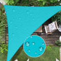 Windscreen4Less 6'X9'X10.8' Waterproof Sun Shade Sail Right Triangle Shade Canopy Cover Uv Block For Backyard Patio Deck Balcony