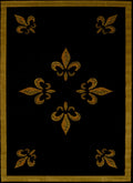 United Weavers 750 00570 912 7 Ft. 10 In. X 10 Ft. 6 In. Affinity Fdl Oversize Rug  Black