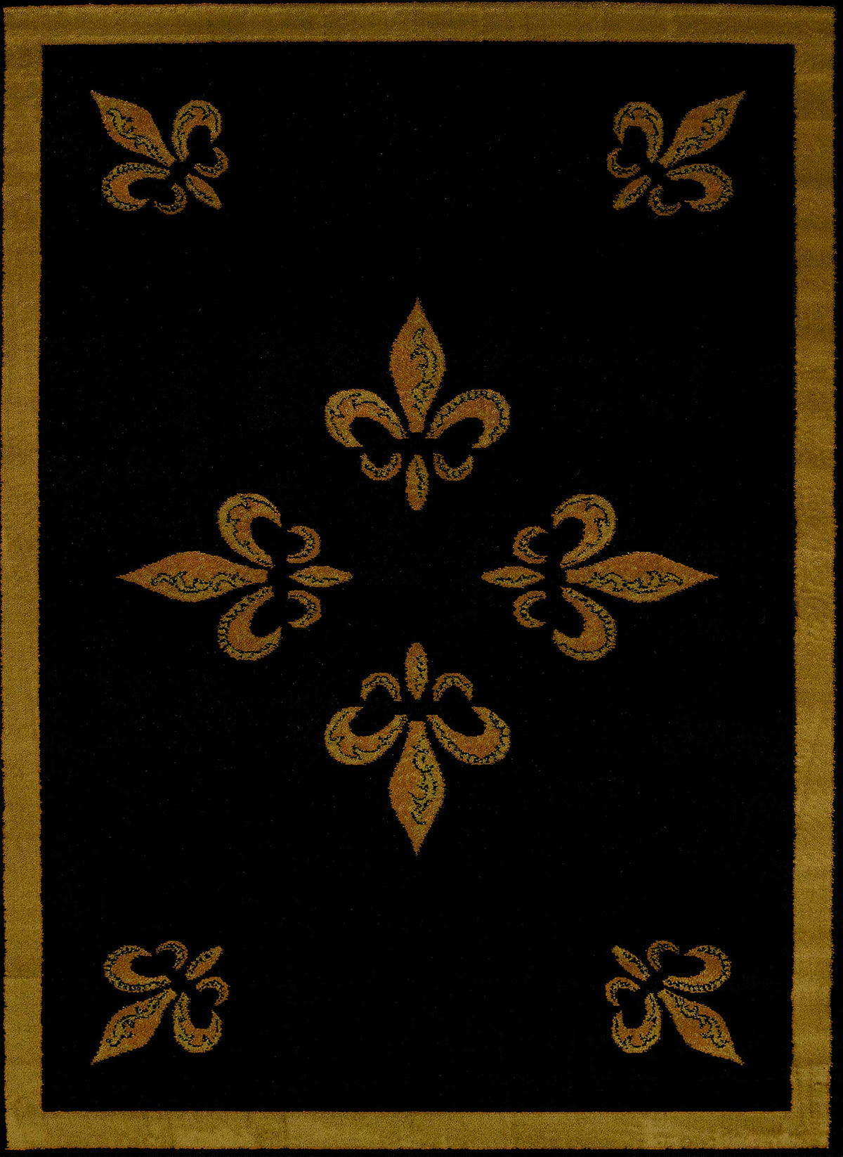 United Weavers 750 00570 912 7 Ft. 10 In. X 10 Ft. 6 In. Affinity Fdl Oversize Rug  Black