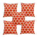 Pinkparrot Cotton Designer Decorative Throw Pillow Covers/Cushion Covers (16X16 Inches)  Set Of 5045