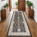 TOPRUUG Washable Runner Rug 3x8 - Hallway Runner Rug Kitchen Rugs and Mats Non Skid Washable Waterproof Carpet Runner for Living