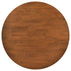 Coaster Home Furnishings Dinah Round Solid Wood Dining Table Walnut