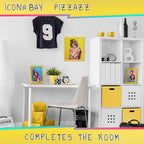 Icona Bay 4X6 Picture Frames (Yellow, 3 Pack), Colored Solid Wood Scandinavian Style Frames For Photo, Pizzazz Collection