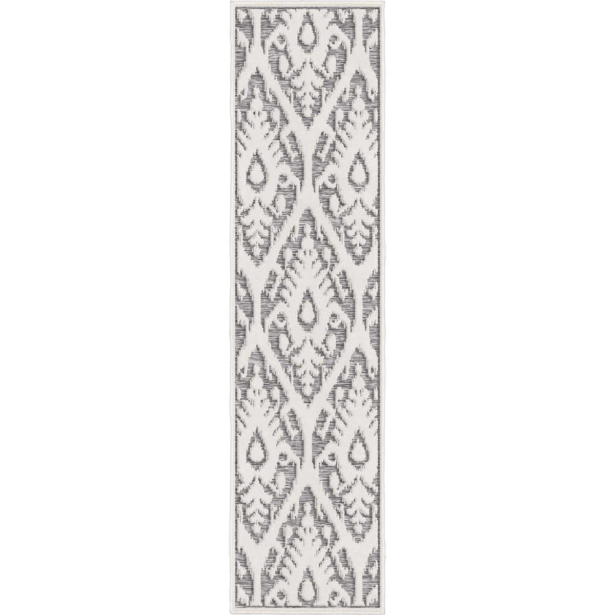 Orian Rugs Salvador Rug, 1'11&quot; X 7'6&quot;, Natural Ivory/Grey