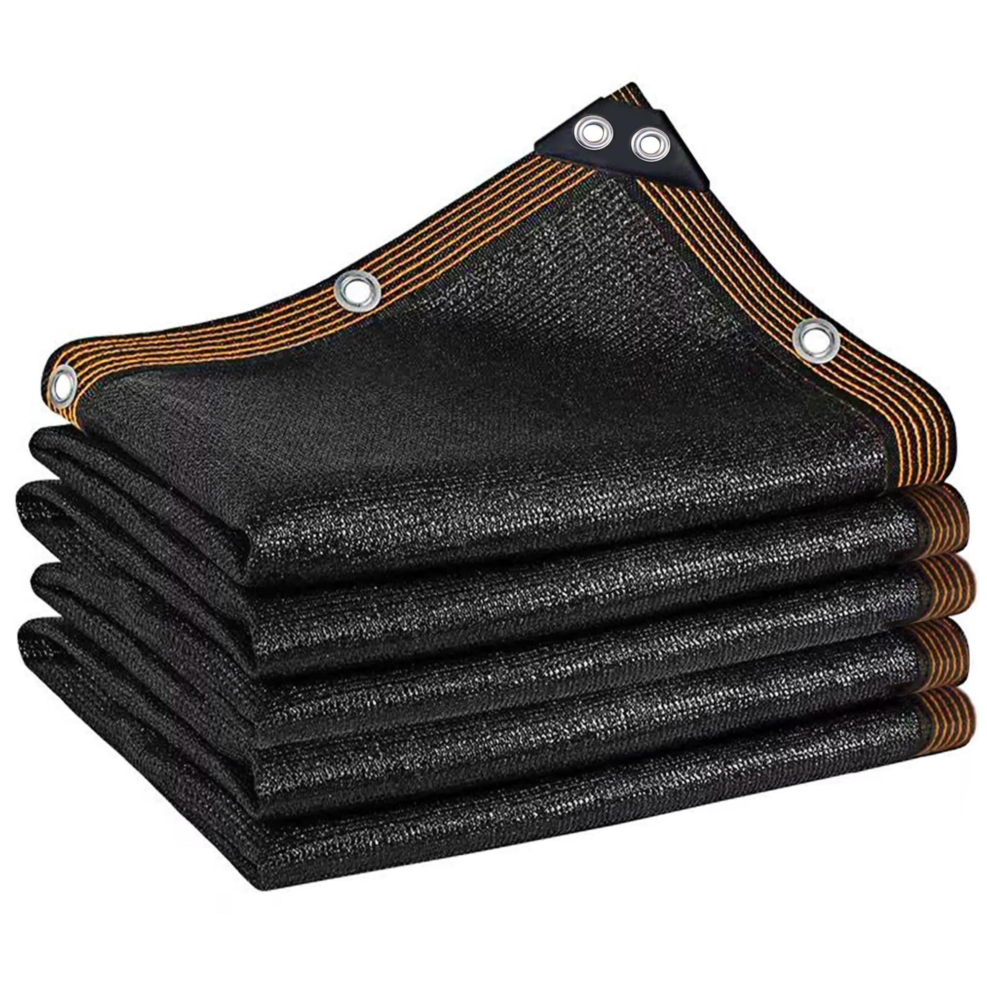 Winemana Black Shade Cloth 50%, 6.6X20 Ft Mesh Tarp - Garden Shade For Greenhouse, Patio, Vegetables, Plants Cover And Chicken C