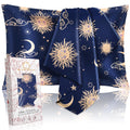 Miss Adola 2 Pack Mulberry Silk Pillow Case For Hair And Skin 19 Momme Standard 26'X20' Sun Moon Sign Silk Pillowcase Soft Smo