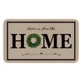 ONWAY Indoor Front Door Mat 18x29 Inch Welcome Mats Non-slip Doormat Entry Rugs for Inside House and Home Entrance with Home Quo