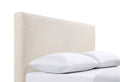 Coaster Home Furnishings Pirro Transitional 46-inch Fabric Upholstered Panel Headboard for Bedroom Convertible Queen or Full Size Sand 315980QF