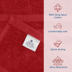 Dan River Bath Sheets Set Of 2 - 550 Gsm Ultra Soft & Highly Absorbent Sheets - 100% Cotton Jumbo Large Bath Towels For Bathroom