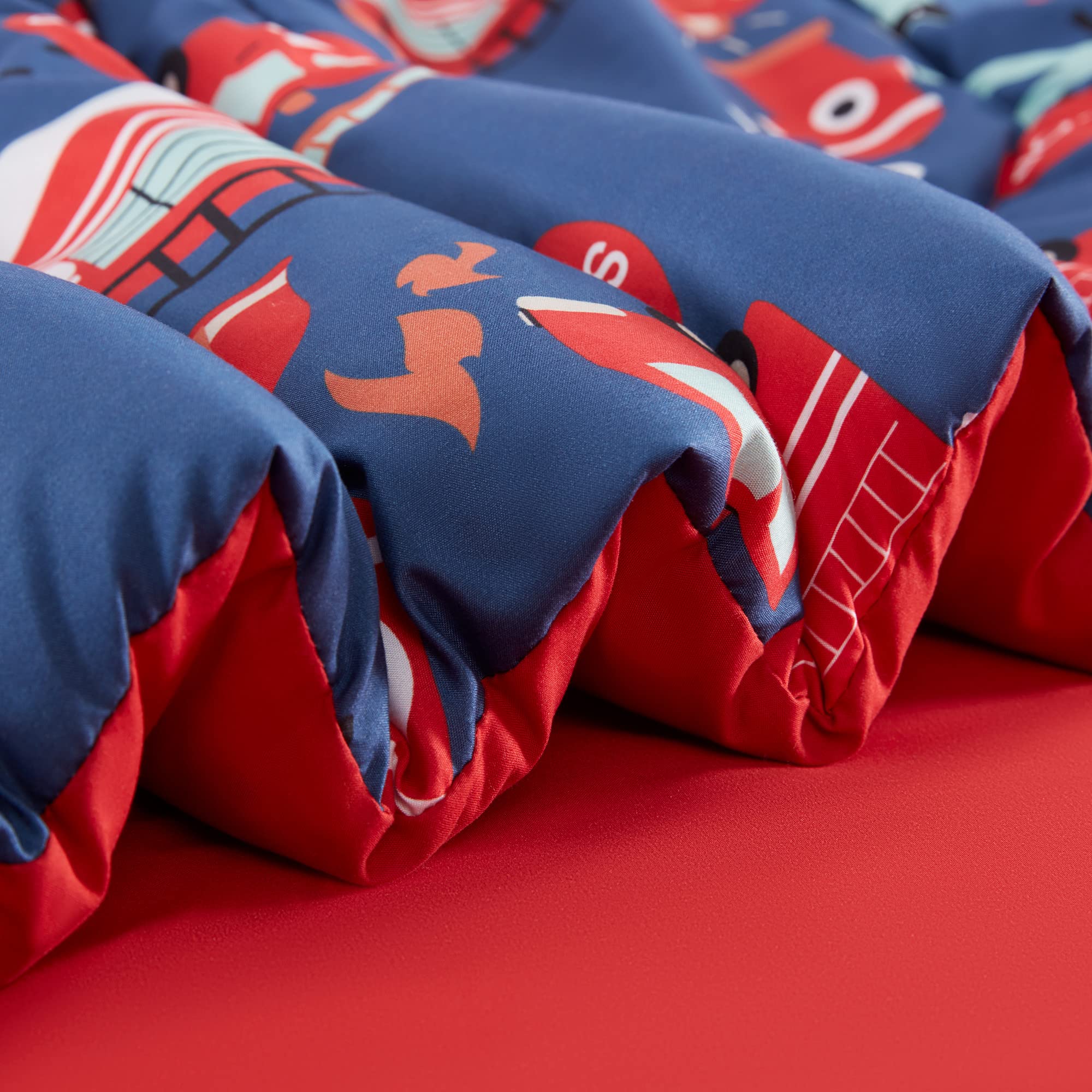 Sleep Zone Kids Twin Bedding Comforter Set - 5 Pieces Super Cute & Soft Bedding Sets & Collections With Comforter, Sheet, Pillow