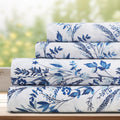Dreamcare Queen Size Sheets - Floral Sheets Queen Size Bed Set - 4Pcs Queen Sheet Set - Cooling Bed Sheets - Queen Size Sheet Se