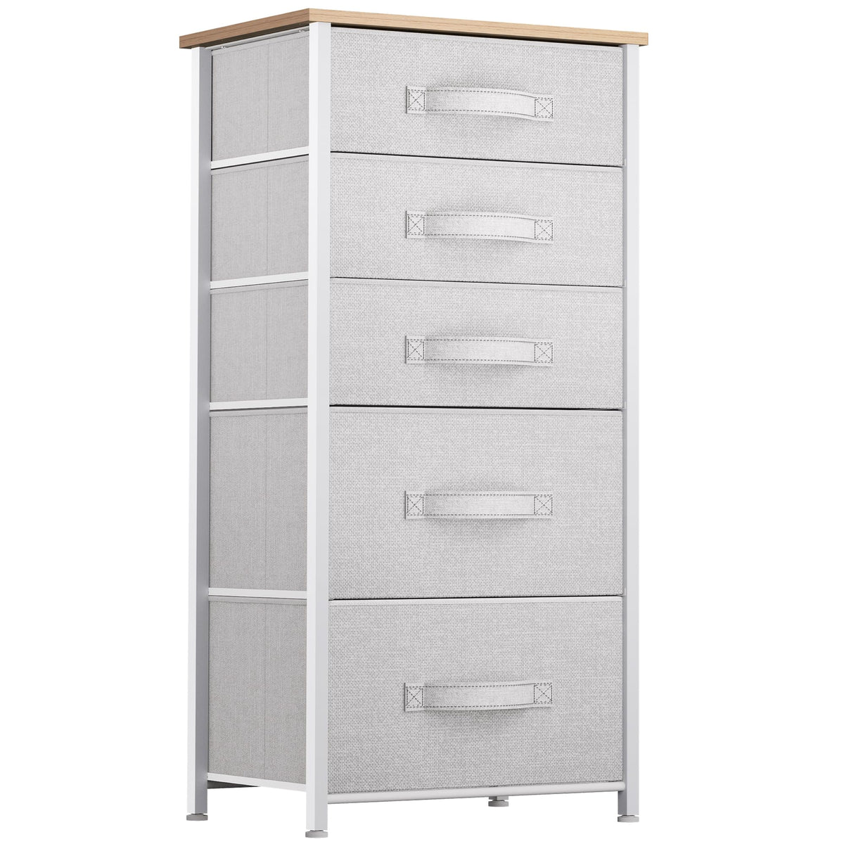 Yitahome 5 Drawers Dresser - Fabric Dresser, Organizer Unit For Living Room, Closets